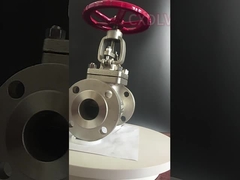 Valvola di globo flangiata a 3 pollici del volante ss della guarnizione 150LB di PTFE