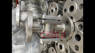 Spia flangiata con connessione in vetro borosilicato ANSI150LB