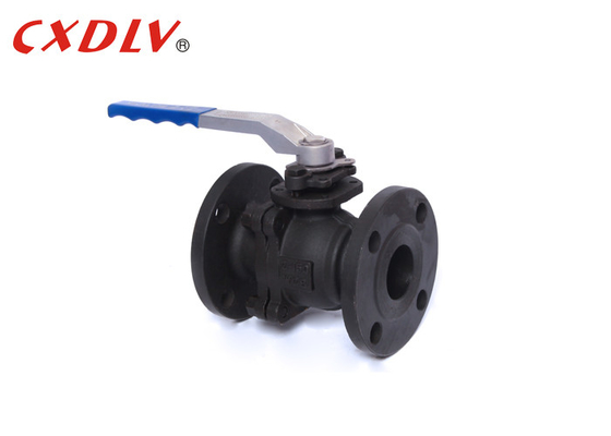 Valvola a sfera a fianco DIN RF/FF/FM DN50 con valvola a maniglia a 2 pezzi