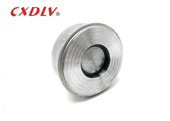 Valvola di ritegno a piastra tipo wafer personalizzata SS316 SS304 WCB