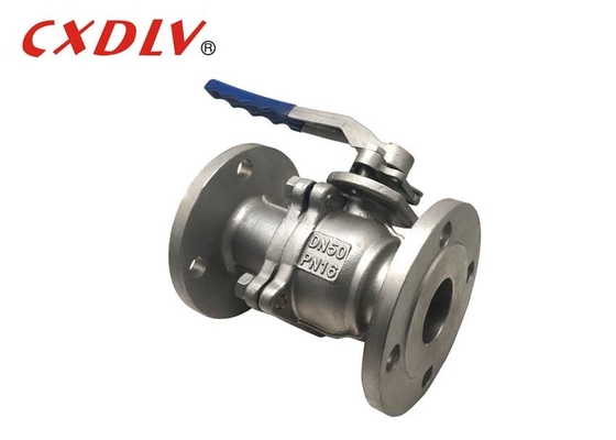 DN50 DN 100 Valvola a sfera in acciaio inossidabile CF8/CF8M Corpo di connessione a fianco PN10/16 estremità