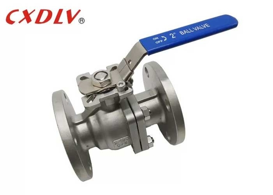 150LB 300LB 2"~ 6" Flanged END Valvola a sfera in acciaio inossidabile CF8 CF8MWCB Pad di montaggio diretto
