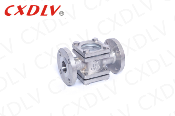 Occhiali da vista industriali PTFE Guarnizione interna Piastra a fianco Occhiali da vista in acciaio inossidabile 304