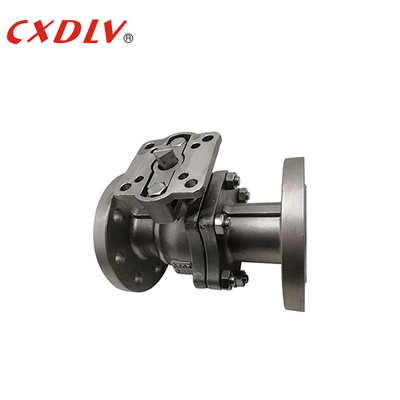 CF3M ANSI150 Valvola a sfera in acciaio inossidabile 2 pezzi Full Port con ISO5211 TOP