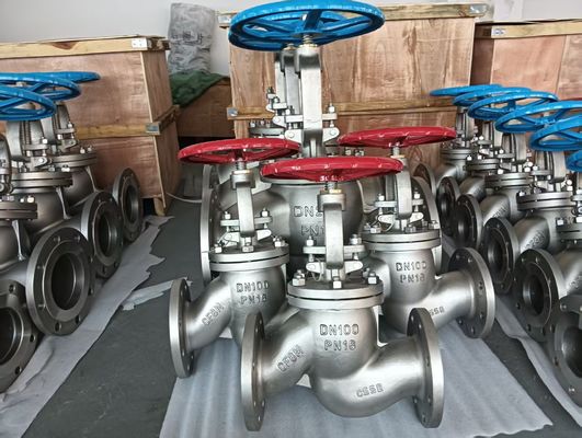 Wcb Valvola globulare versatile in acciaio inossidabile tipo flangea Valvola di arresto a foratura completa