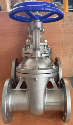 CF8M Valvola di cancello a fianco PN16RF con maniglia