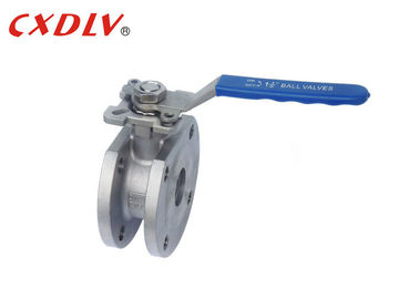 Alto wafer della piattaforma CF8 SS304 DN50 Italia una valvola a sfera di 1 pezzo che guida dagli azionatori