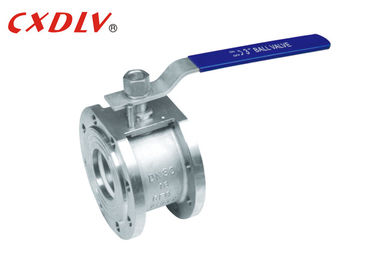 Valvola a sfera di galleggiamento PTFE PPL Seat del wafer ad alta pressione della maniglia PN25