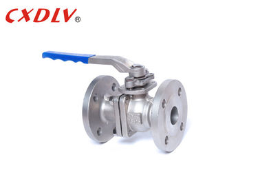 L'acciaio inossidabile PN16 ha flangiato maniglia SS304 SS316 WCB della valvola a sfera DN50