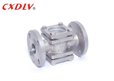150LB RF Valvola di vetro a vista a fianco Indicatore di flusso con finestrino a doppio vetro