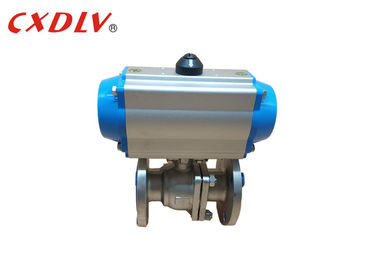 Valvola di regolazione attivata pneumatica della valvola a sfera della doppia flangia sostituta 150LB