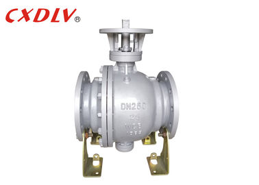 Valvola a sfera in acciaio inossidabile con montaggio a trunnion per bassa coppia di funzionamento