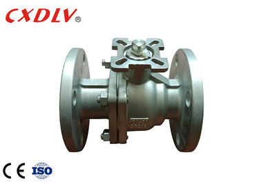 Valvola a sfera in acciaio inossidabile con materiale del corpo CF8 CF8M WCB