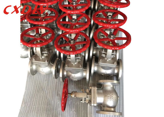 Valvola di globo flangiata a 3 pollici del volante ss della guarnizione 150LB di PTFE