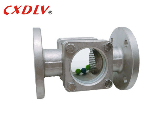 4" borosilicato della guarnizione di PTFE ha flangiato vista 150LB di vetro rf