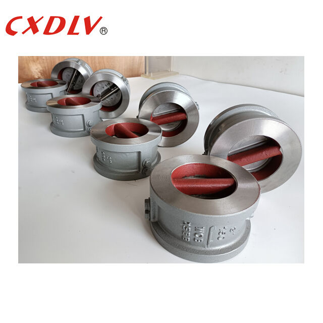 WCB corpo sedile di metallo doppia piastre Wafer valvola di controllo non ritorno valvole 150LB connessione
