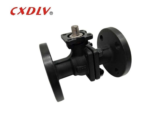 WCB 2 Pcs manuale flange in acciaio inossidabile Valvola a sfera in acciaio con pad di montaggio