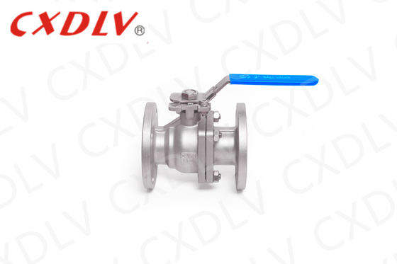 Valvola a sfera in acciaio inossidabile con materiale del corpo CF8 CF8M WCB