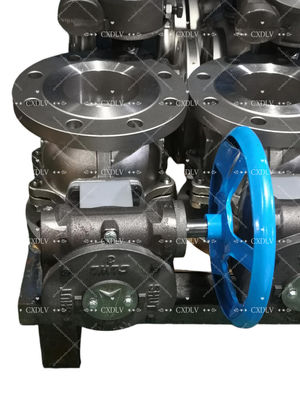 Valvola a sfera a fiocco in acciaio inossidabile