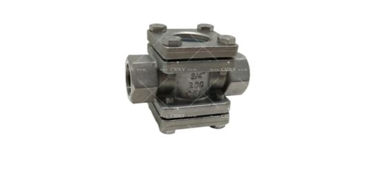 Fusione di investimento vista di vetro Indicatore di flusso di vite Fine