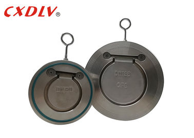 Giunto circolare inossidabile della valvola di ritenuta dell'oscillazione del disco di SS316 Essentric PN16 PTFE con approvazione di iso