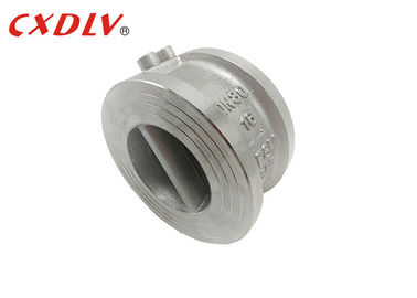 DN80 CF8M si raddoppiano pressione della valvola di ritenuta del piatto che valuta la norma di PN16 ANSI/GB/DIN