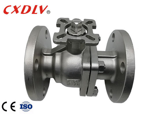 CF3M ANSI150 Valvola a sfera in acciaio inossidabile 2 pezzi Full Port con ISO5211 TOP