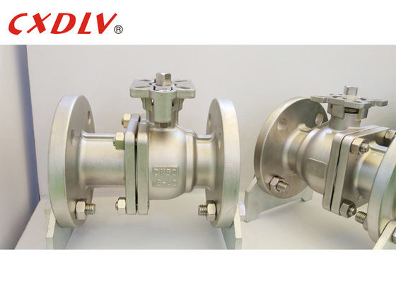 Colata di investimenti della valvola a sfera PTFE Seat dell'acqua di PN40 CF8 WCB